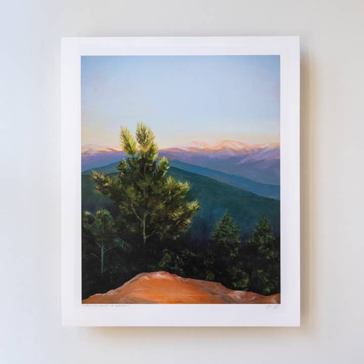 Morning Light on Green - Archival Print for wholesale by Lily McAlpin