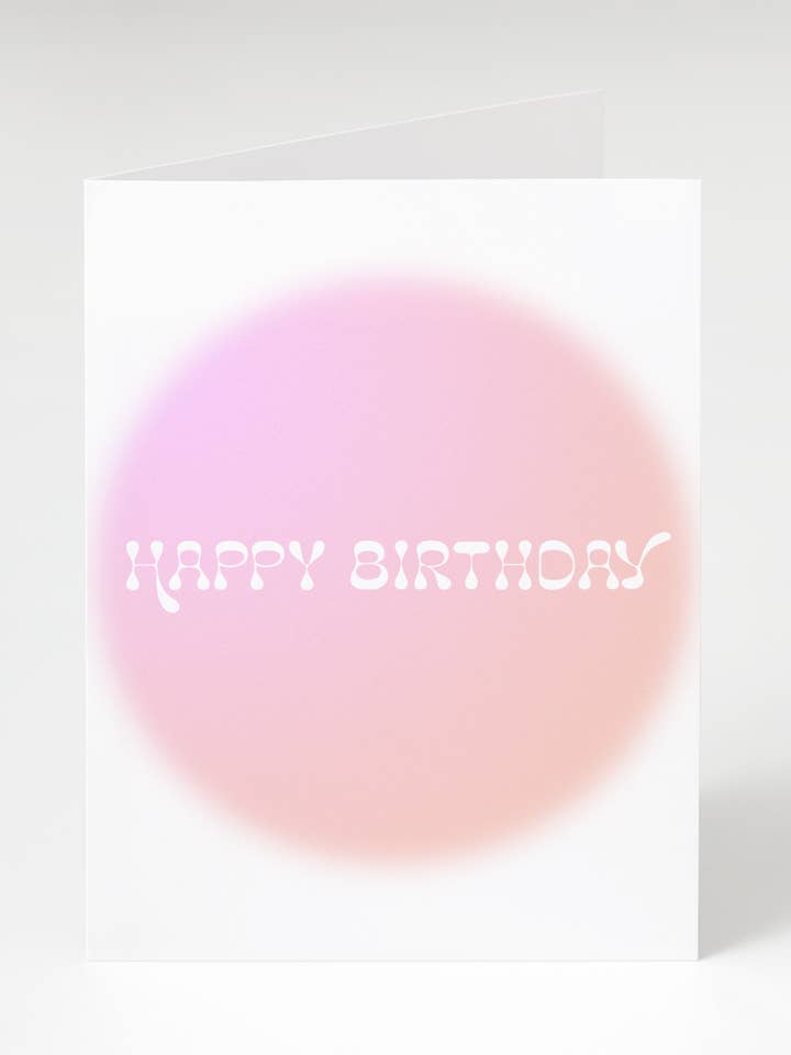 Happy Birthday Card for wholesale by Bon Femmes