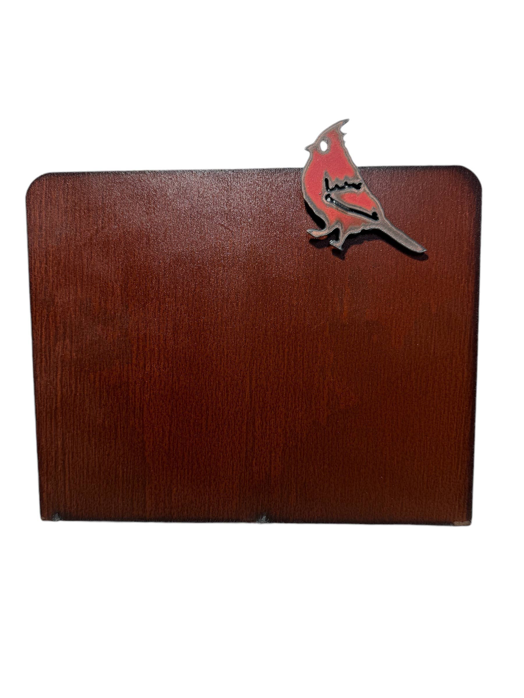 Whimsies - Wholesale Picture Frame - Cardinal picture frame cute metal bird garden bereavement 1