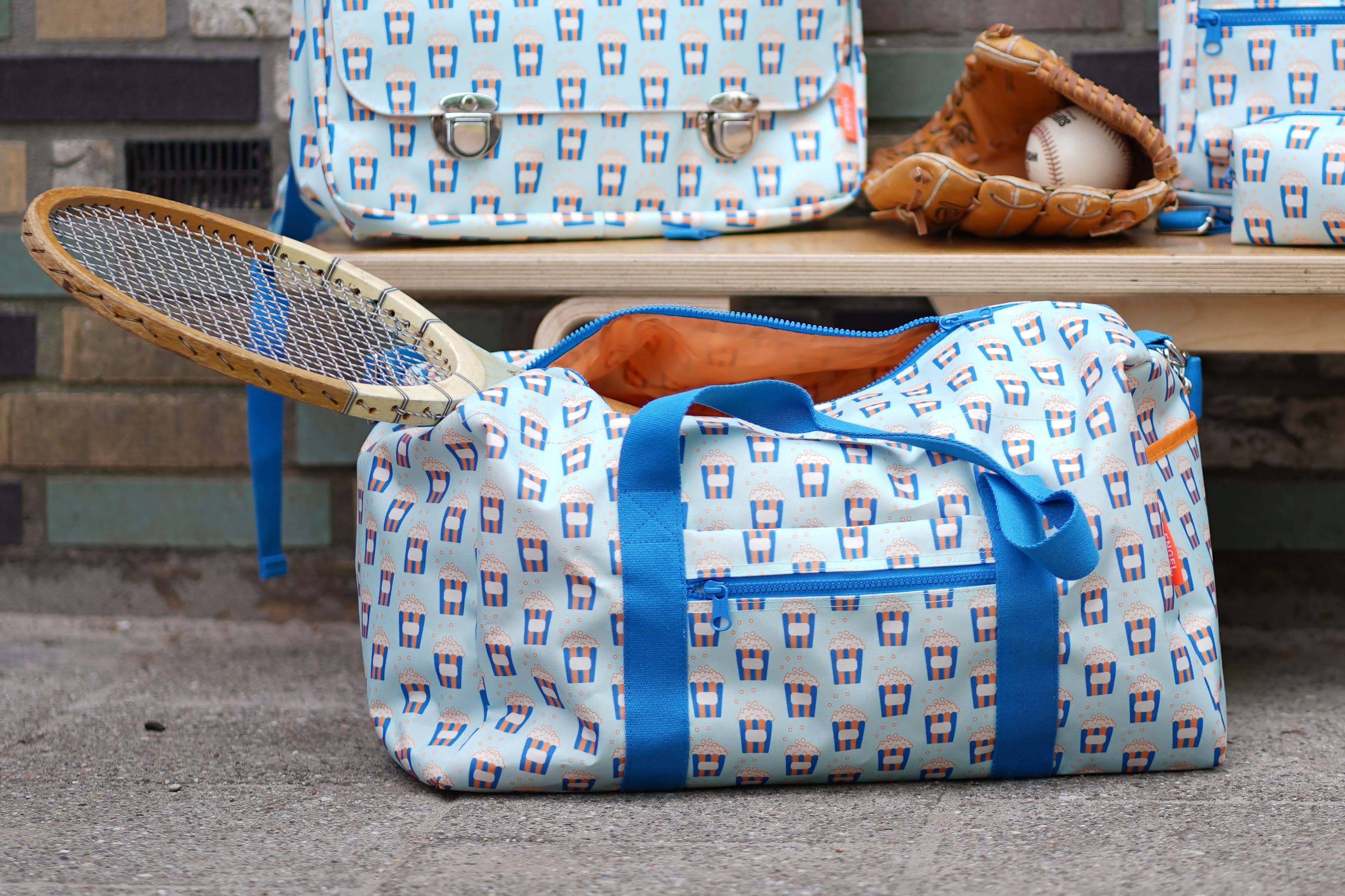 Engel. - Wholesale Weekender Bag - Kids - Weekend Bag Popcorn Paradise1