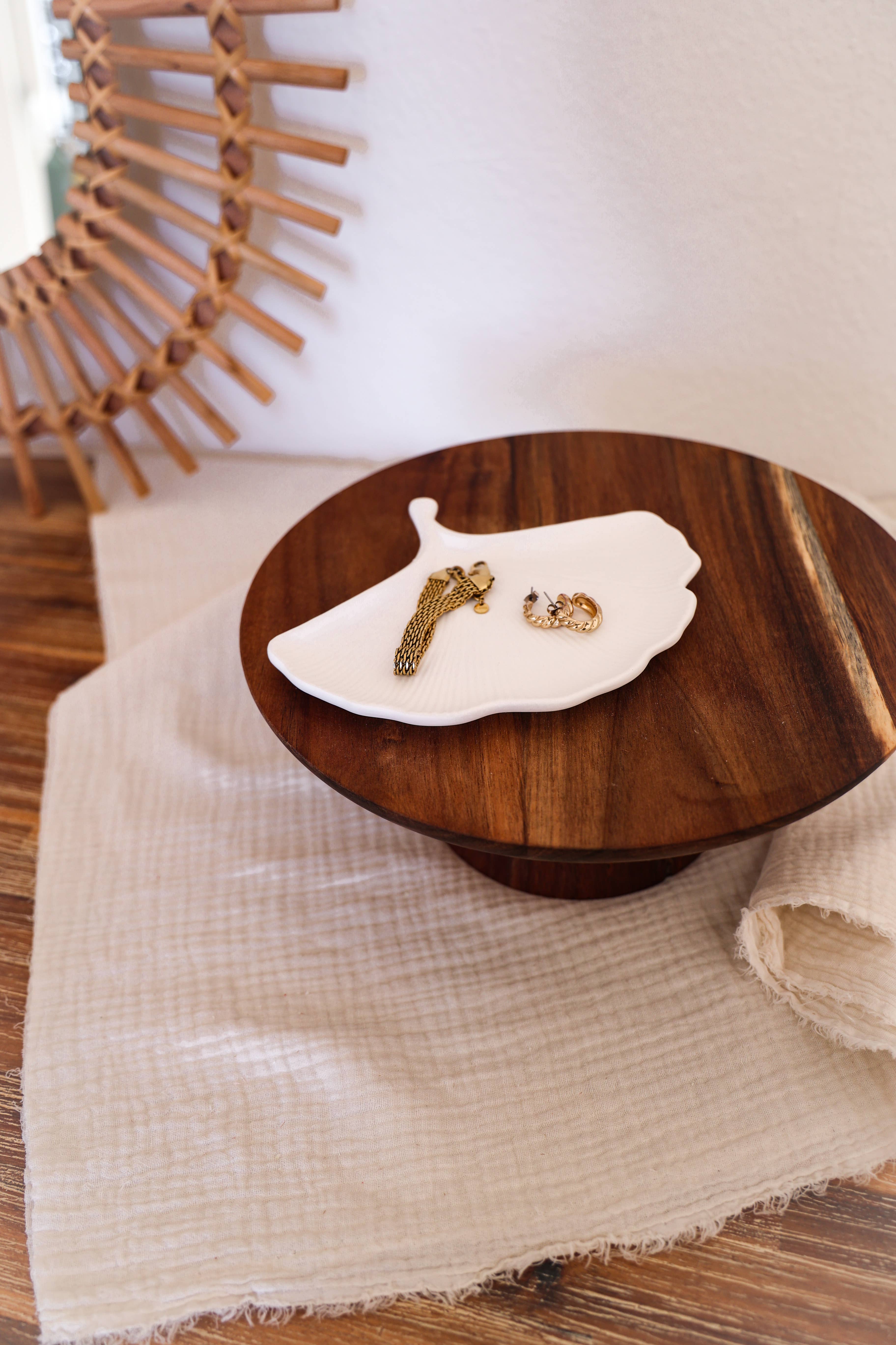 Niki Candle - Wholesale Decorative Tabletop Object - Ginko tray