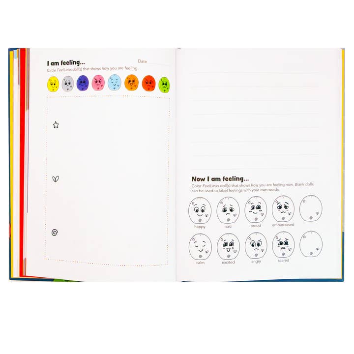 FeelLinks - Wholesale Journal/Diary - Kids - FeelLinks Feelings Journal For Children: A Keepsake8