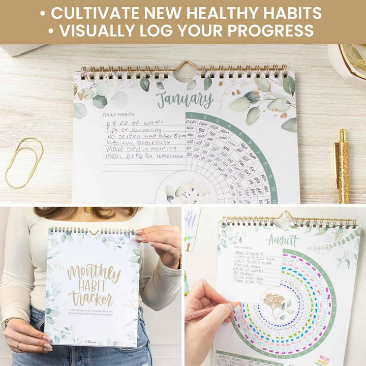bloom daily planners - Wholesale Calendar - Habit Tracking Calendar5