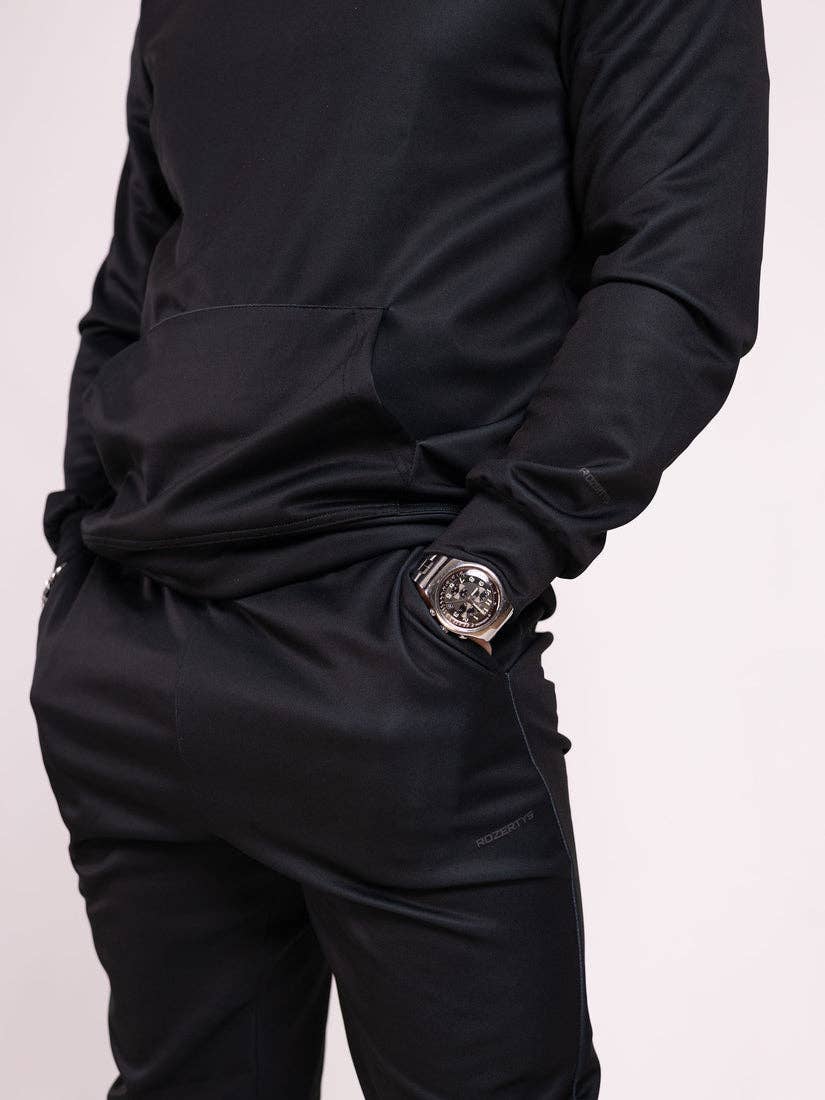 Rozertys - Wholesale Tracksuit - Men's - Rozertys PolyBlack Set9