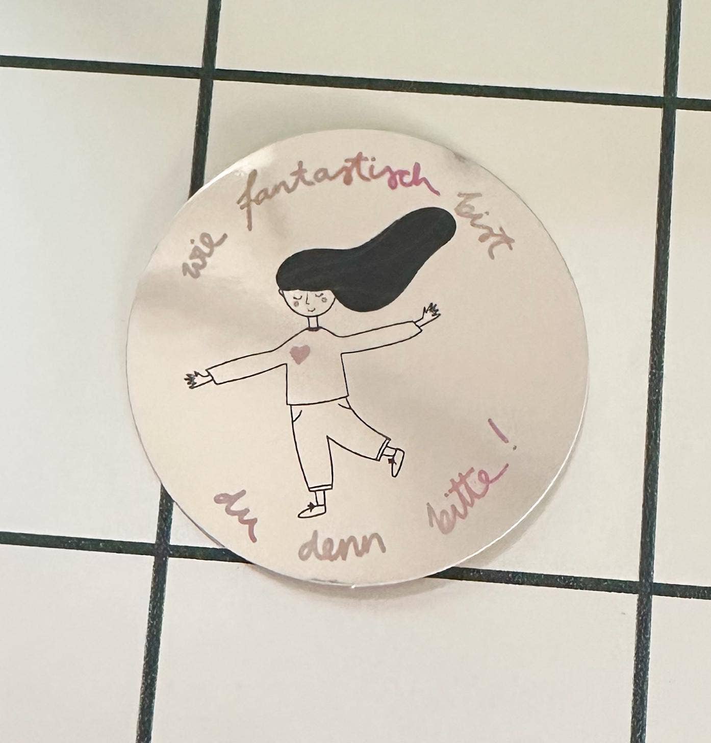 StudioSonna - Venta al por mayor Pegatina - Pegatina de diario Espejo ¡Pero qué fantástico eres!