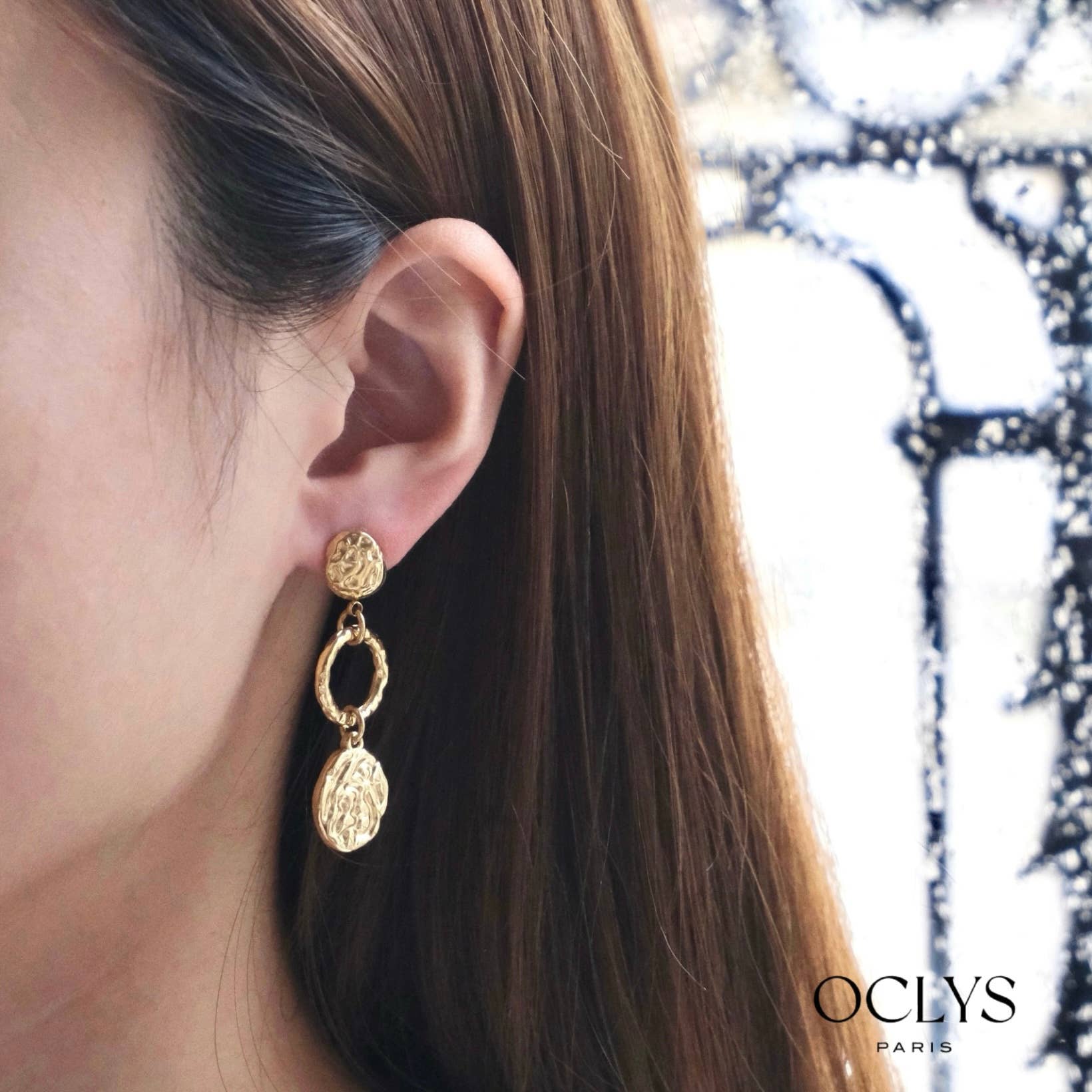 Oclys - Wholesale Dangle Earrings - Viviane stainless steel drop earrings2