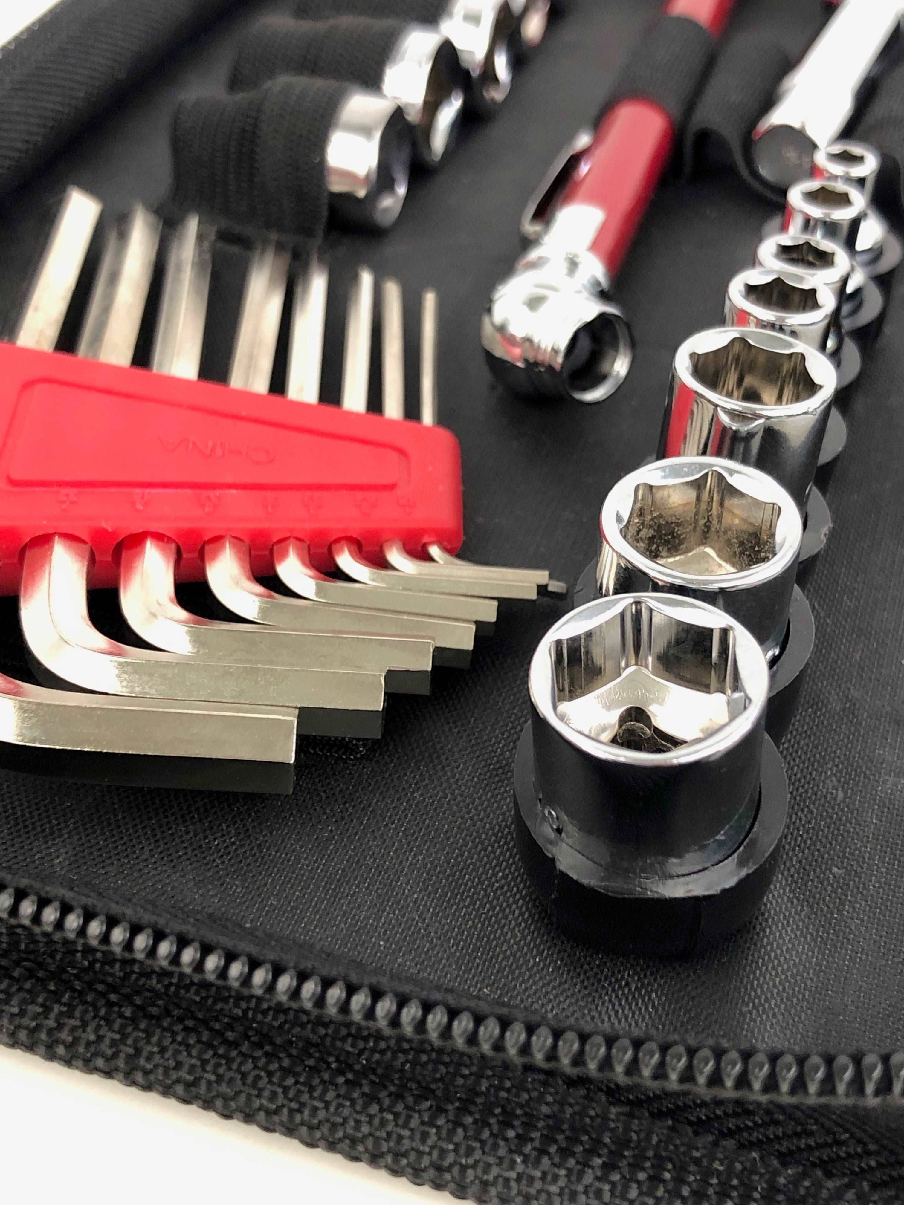 Apollo Tools - Wholesale Tool Set - 56 Piece SAE Auto Tool Set In Zipper Case10