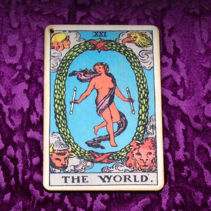 Most Amazing - Wholesale Incense Holder - Tarot - 21 - the World Incense Burner2