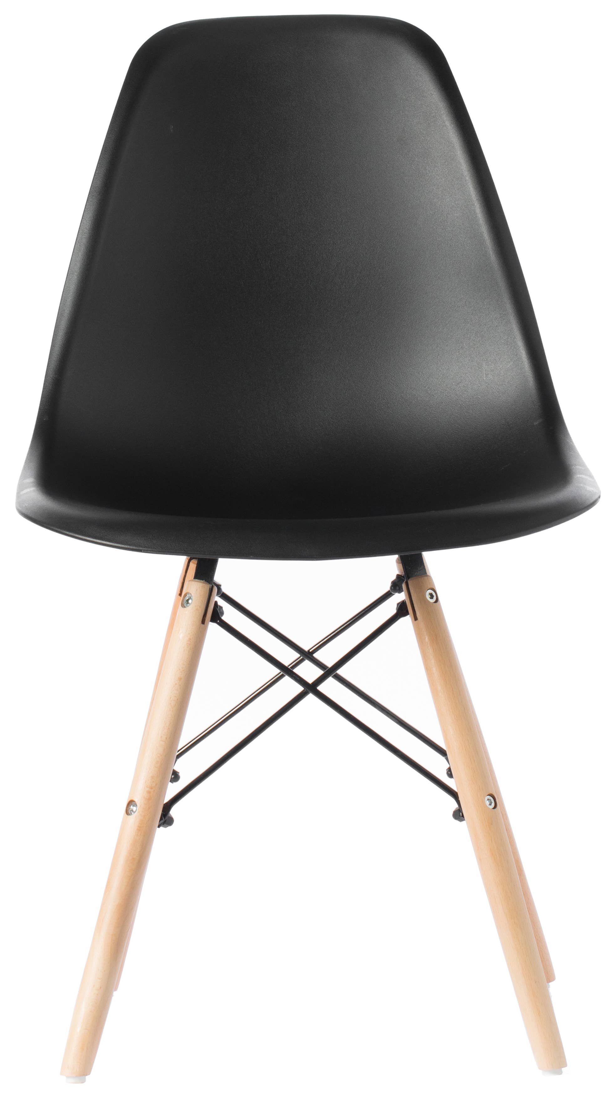 Quickway Imports - Wholesale Chair - Plastic DSW Shell Dining Chair with Wooden Dowel Eiffel Legs4