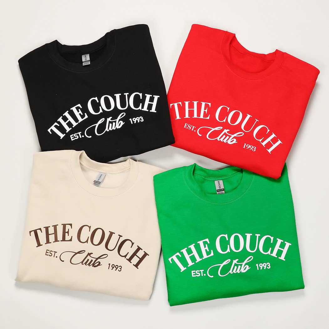 Fashion City – wholesale Sweatshirt – Unisex – The Couch Club Fleece Long Sleeve Sweatshirt18
