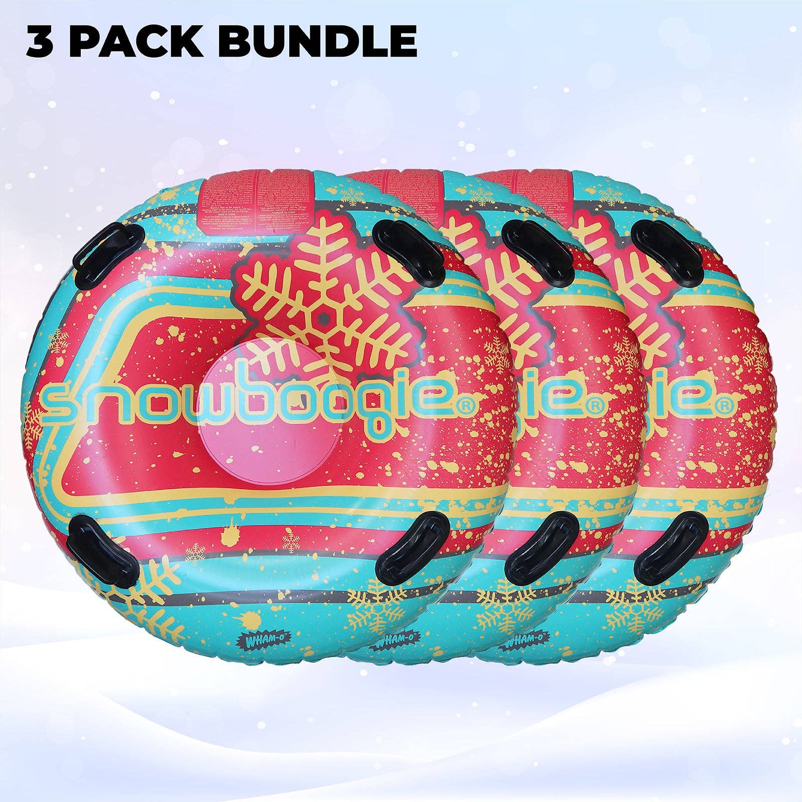 Sixale - Wholesale Sporting Game - Kids & Baby - Wham-O Snow Boogie Air Tube 48" (Line pattern/Snow pattern)14