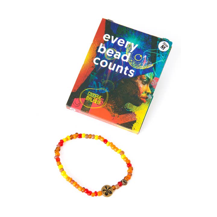 Swahili | AFRICAN MODERN - Wholesale Beaded Bracelet - Goodbye Malaria South African Relate Cause Bracelet