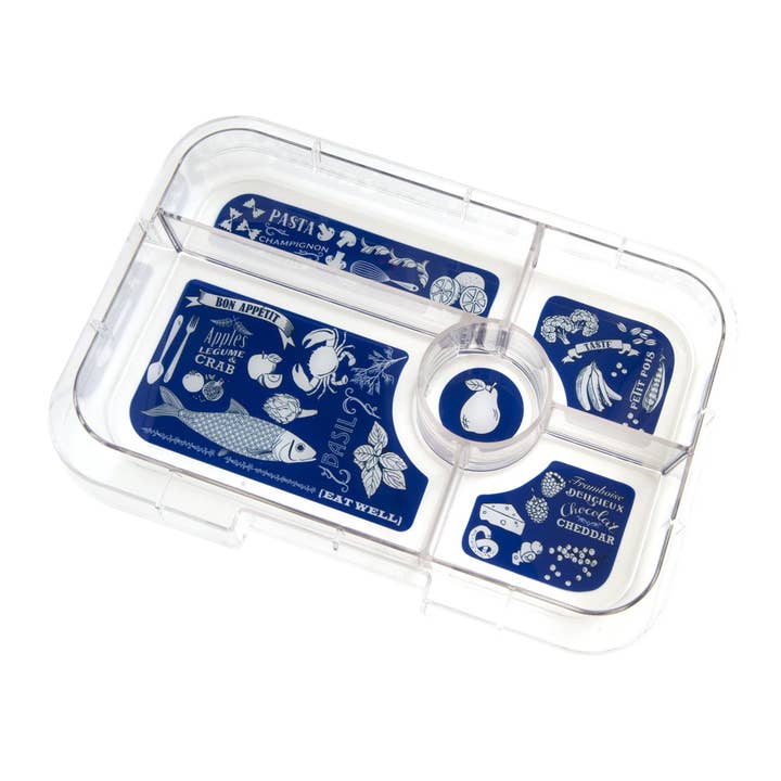 Insert pour plateau alimentaire à 5 compartiments Yumbox Tapas (Bon Appetit) pour la vente par Yumbox