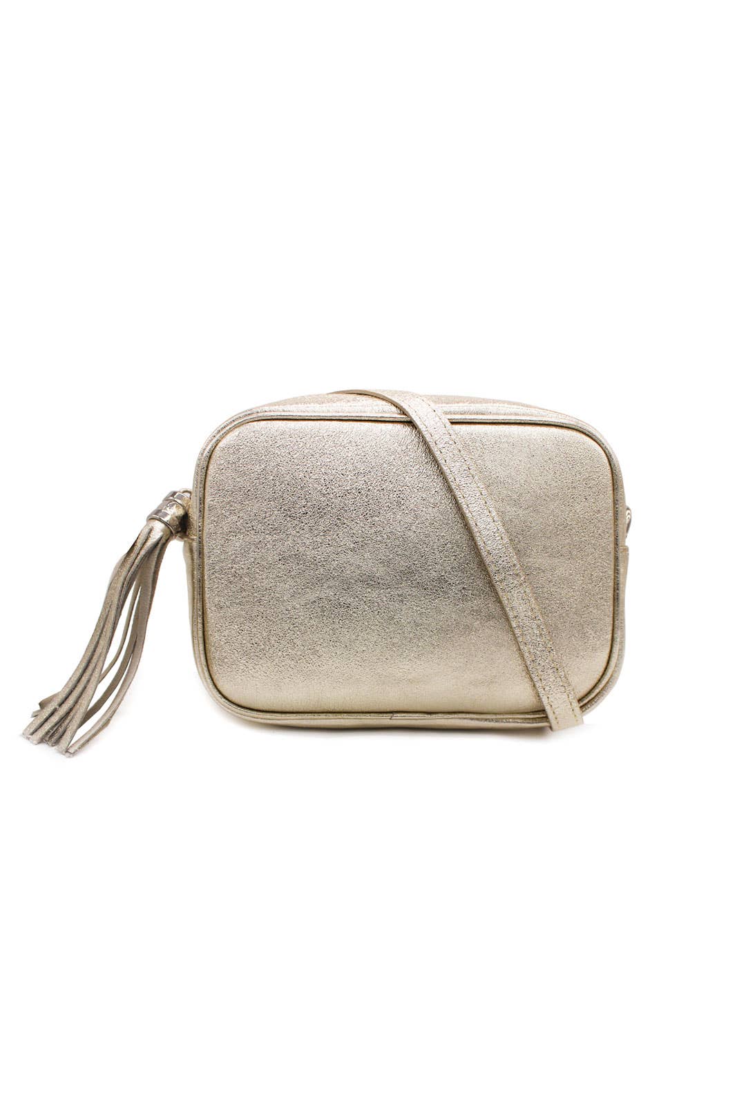 Ellas Trading - Wholesale Crossbody Bag - Women's - Italian Leather Camera Crossbody Bag with Tassel Charm17