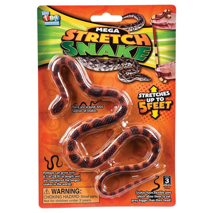 La Luna Bella - Toys – Großhandel Klassisches Spielzeug – Kinder – 22" MEGA STRETCH SNAKE LLB Kinderspielzeug1