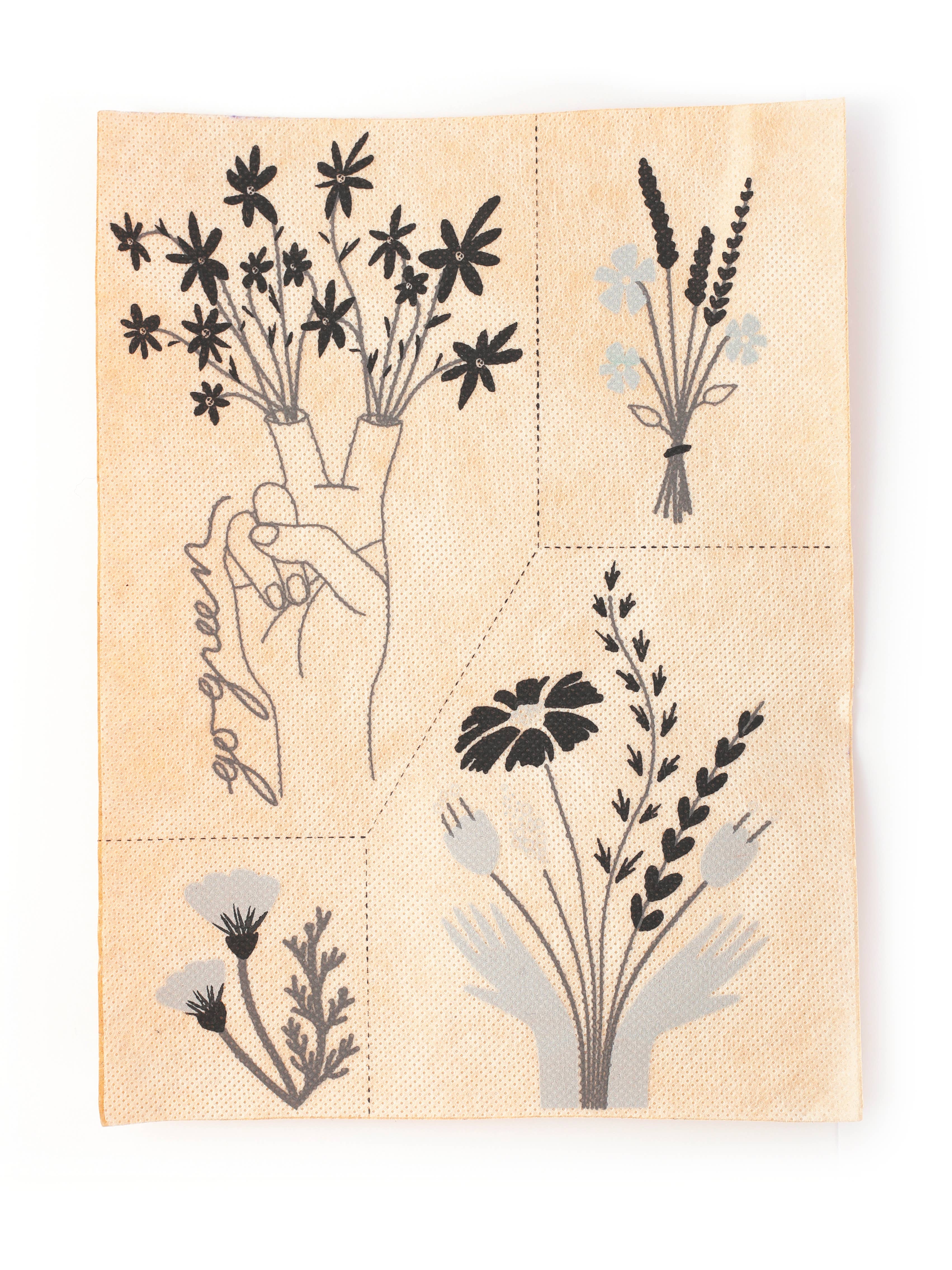 Graine Créative - Wholesale Craft Supplies - EMBROIDERY KIT ON NATURAL CLOTHING 165 x 240 x 50 mm7