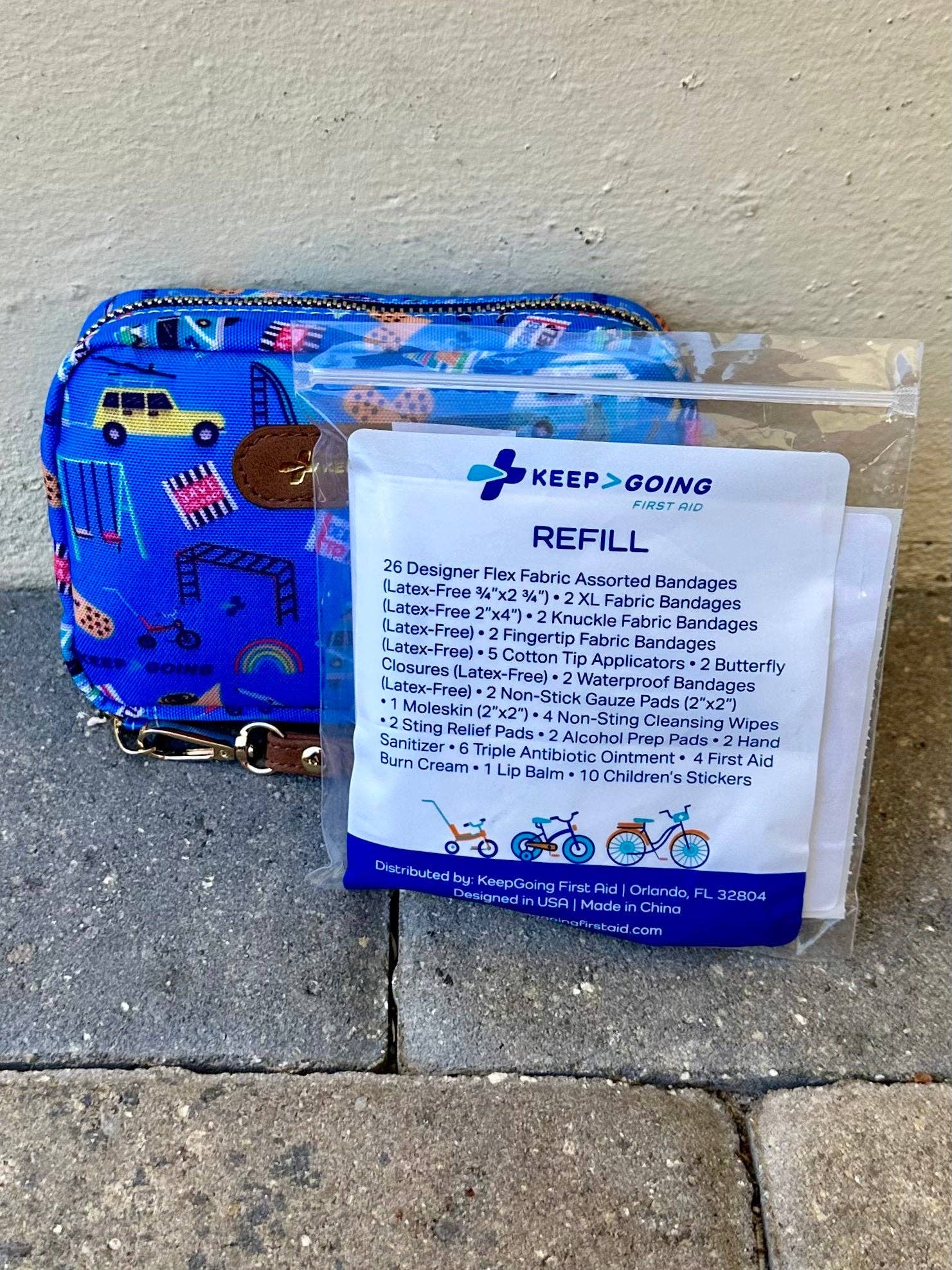 KEEP>GOING First Aid - Wholesale First Aid Kit - Family GoKit Refill (75 Pieces)4