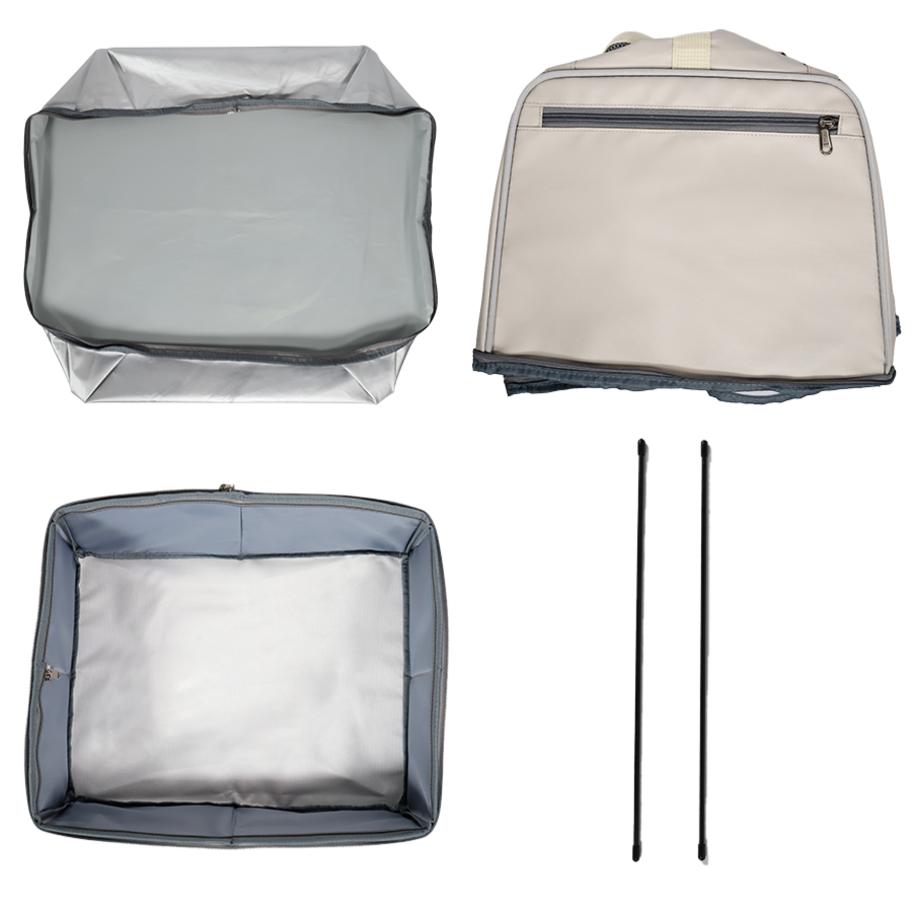 Travel Cat Wholesale - Wholesale Pet Carrier - Cat - "The Porta-Pawty+" Covered Travel Litter Box - Portable Bathroom for Cats9