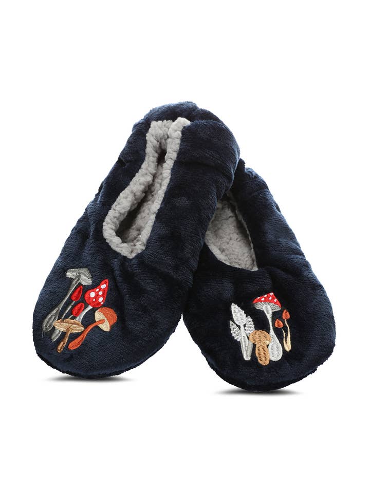 Shrooms Men's Sherpa Lined Slipper for wholesale by Infinity Classics International Inc.