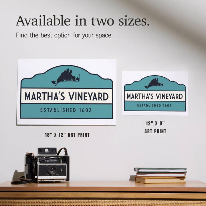 Lantern Press - Wholesale Art Print - ART PRINTS Martha's Vineyard, Massachusetts Est6