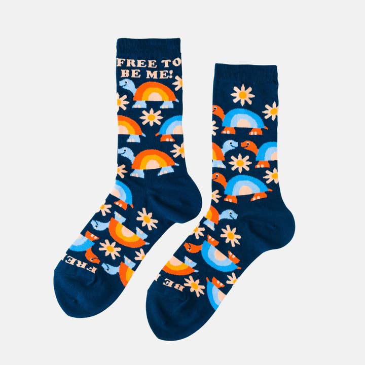 Fri att vara jag - Små strumpor - Inspirerande gåvor för wholesale av Yellow Owl Workshop