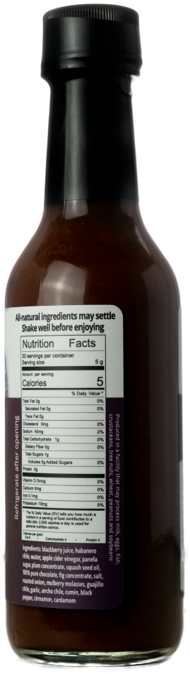 Karma Sauce – wholesale Stark sås – Hole Molé choklad & stark sås, förpackning om 61