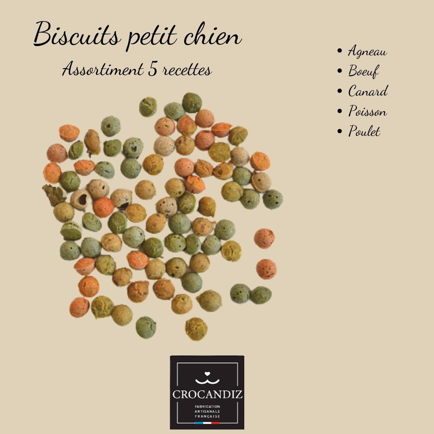 Crocandiz - Vente Friandises – chien - Biscuits naturels pour petit chien, friandises, 3