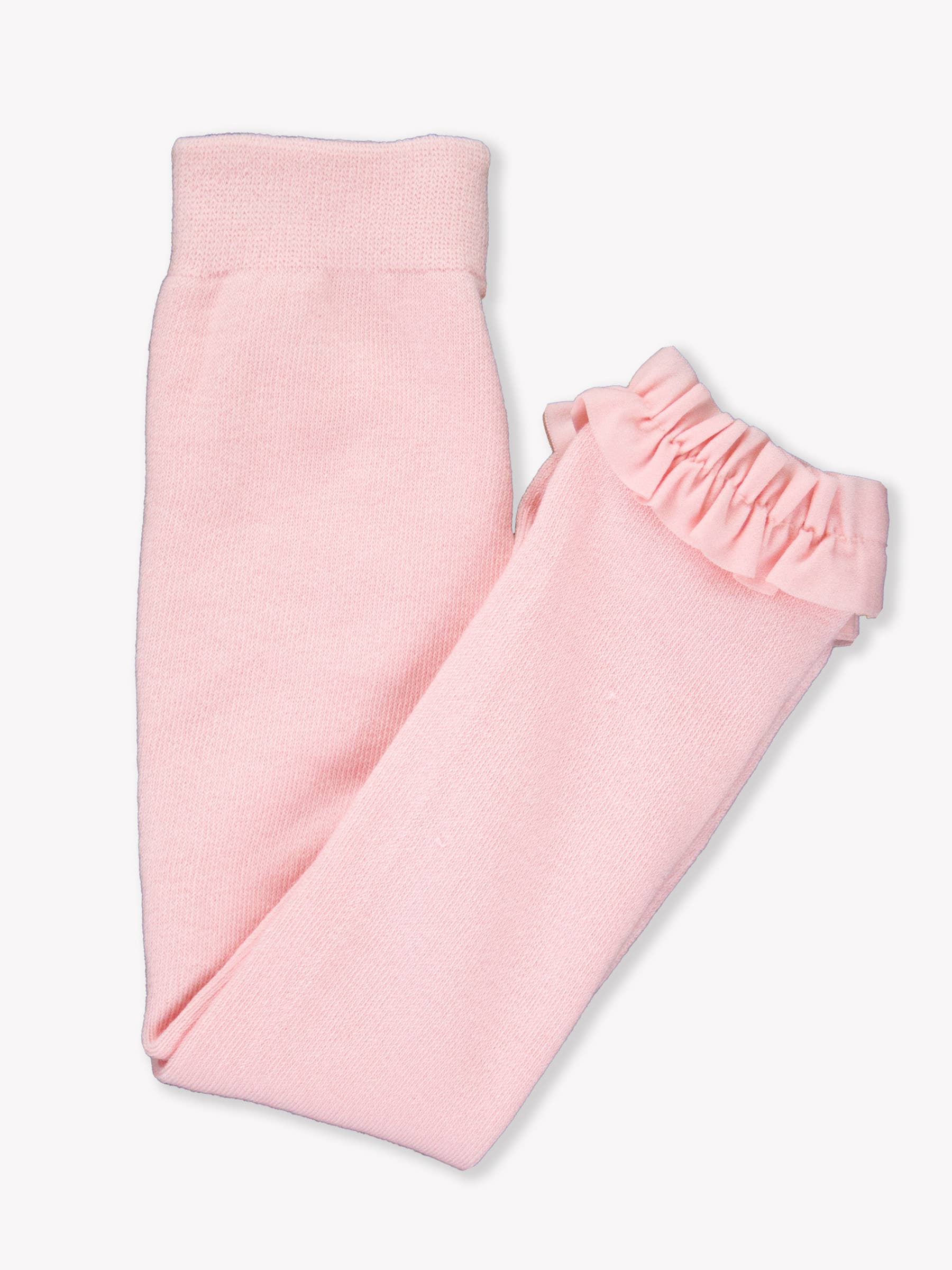 Girls Pink Footless Ruffle Tights for wholesale on Faire3