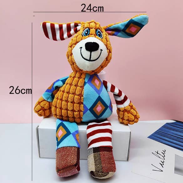 Pet Toy - 10.5" Squeaky Dog Plush for wholesale by Sinomd Canada