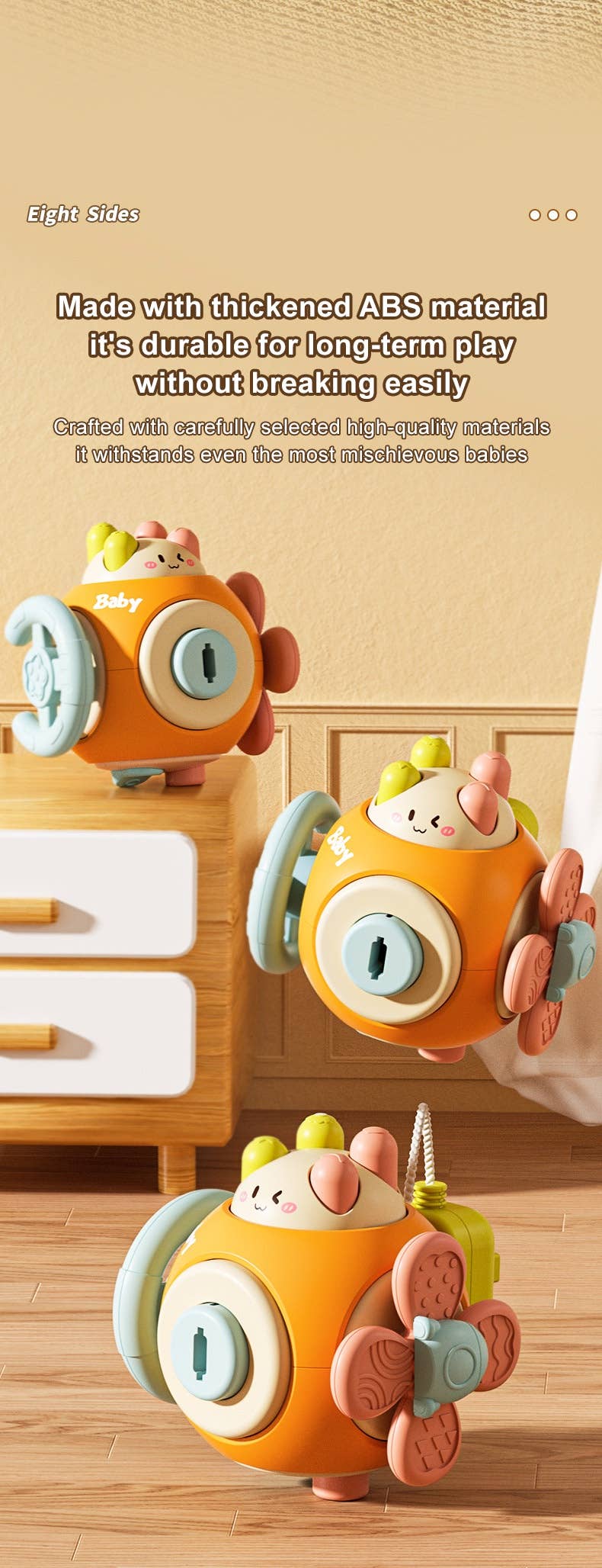 VIGOR - Wholesale Sensory Ball - Baby - Baby Toy Busy Ball Hand Grasping Ball Educational Sensory20