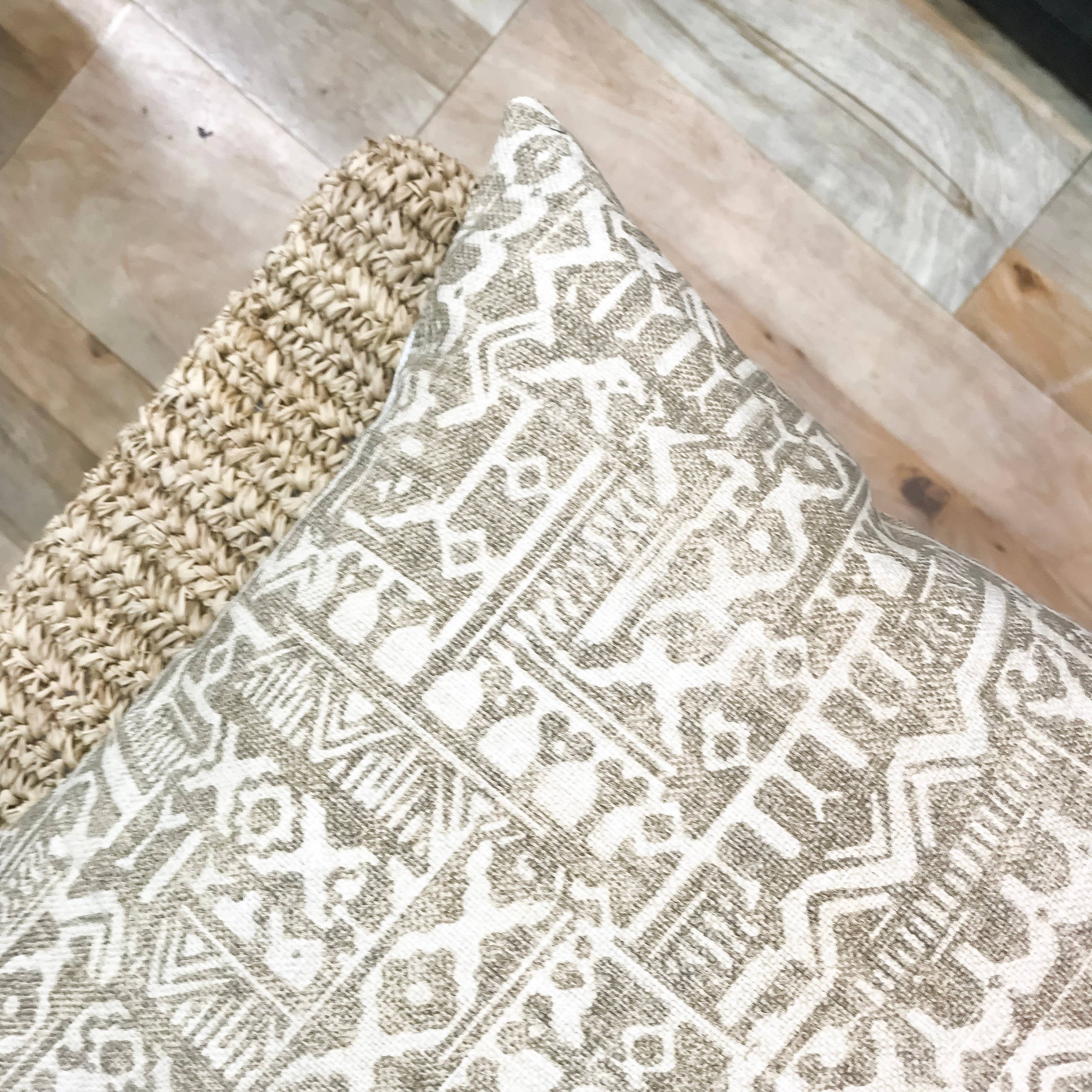 Studio Pillows - Wholesale Throw/Decorative Pillow - Neutral Pillows with an Elevated Look - Logan3