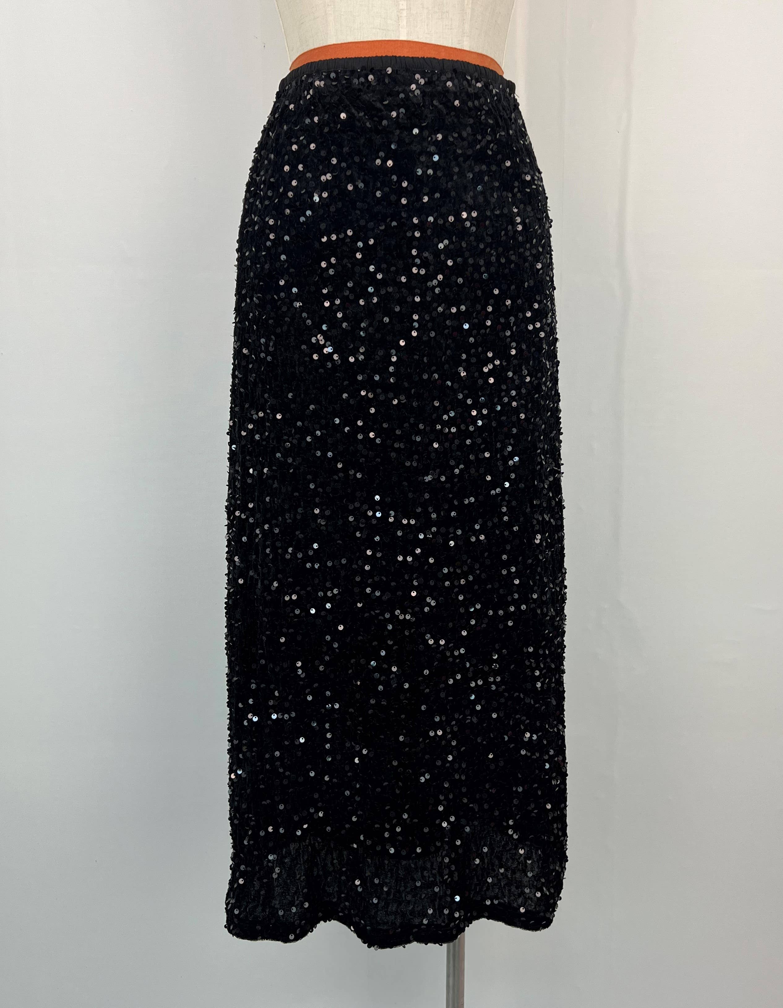 aikha - Wholesale Skirt - Women's - Sequined Skirt(07-3572)0