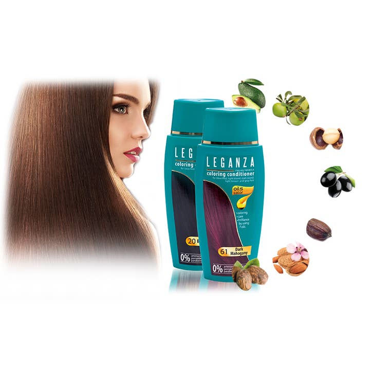 Mister33 Womencare – Amaciador de cabelo por atacado – Condicionador Colorante Leganza - Cobre Titânio // 150 ml3