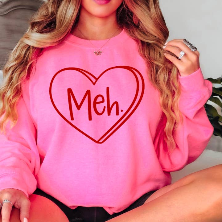 Valentine's Day Sweatshirt | Women's Sweatshirt for wholesale by Shoppe SHC