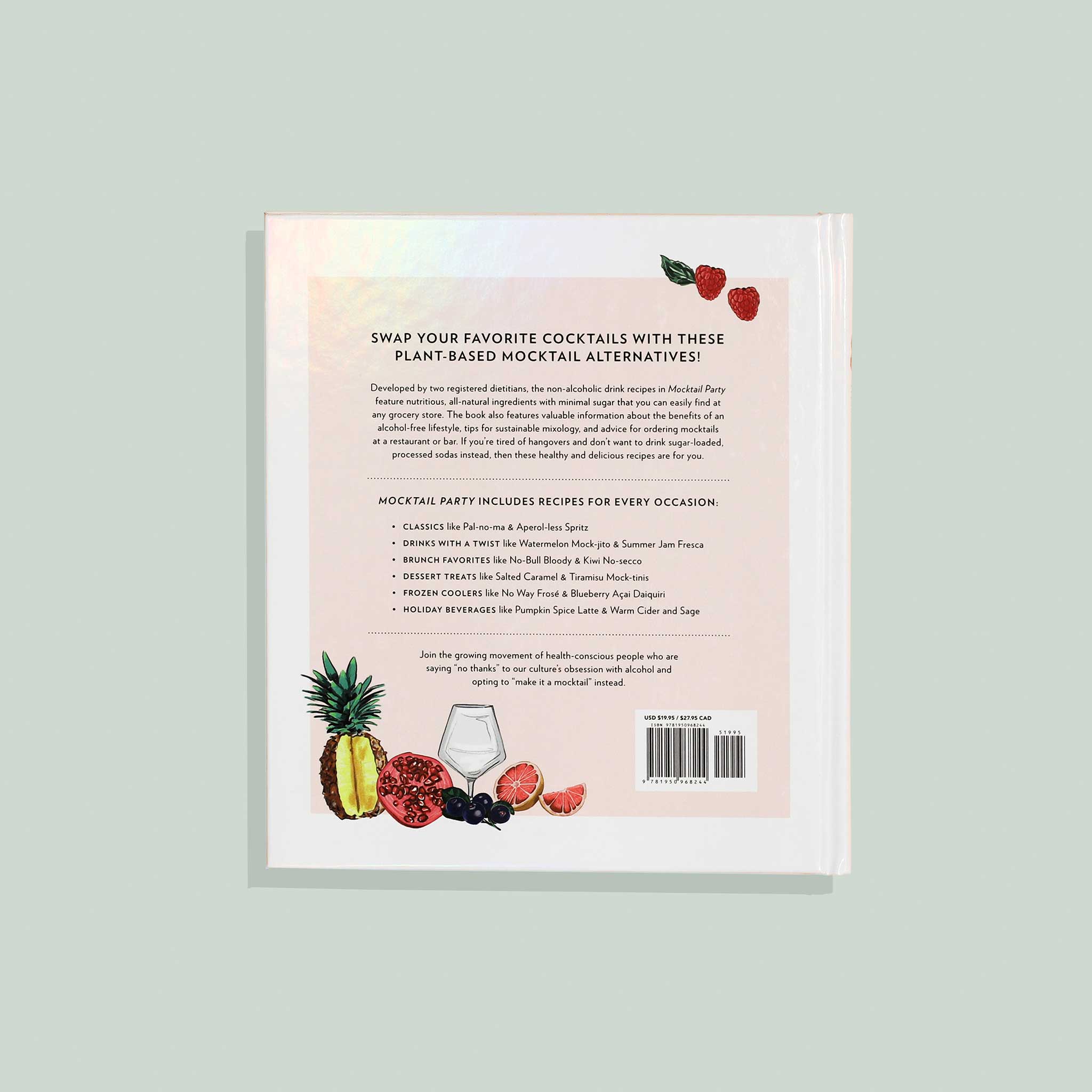 Paige Tate & Co. - Venta al por mayor Libro de cócteles y bebidas - Mocktail Party: 75 recetas de cócteles sin alcohol y a base de plantas4