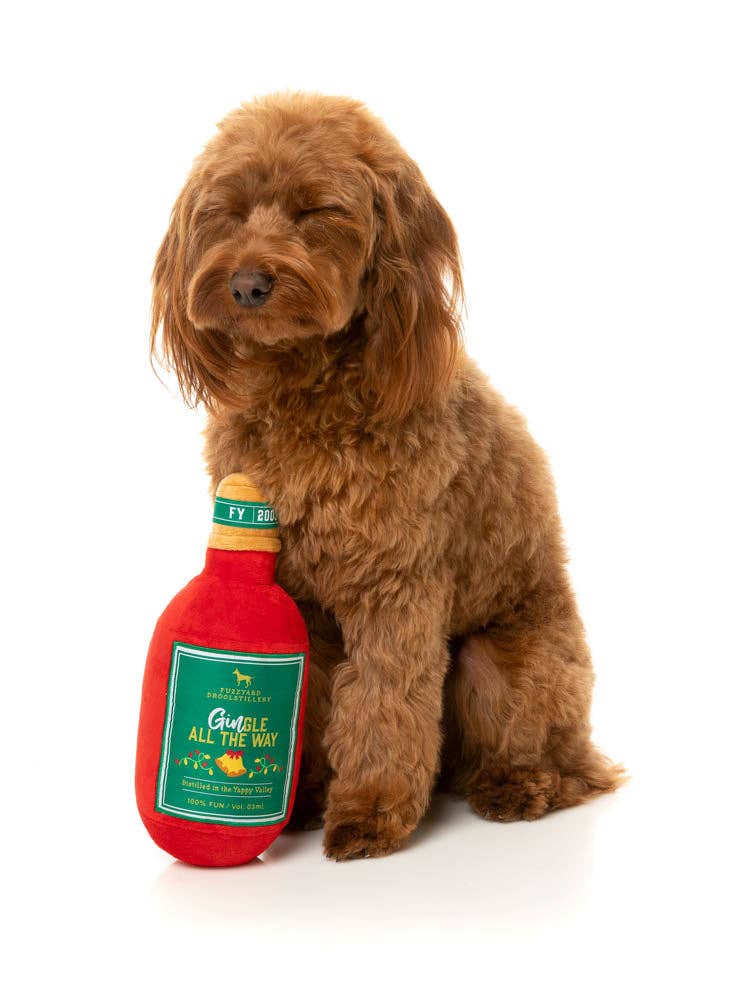 In Vogue Pets – wholesale Pet plush toy – Dog – Gin-Gle All the Way1