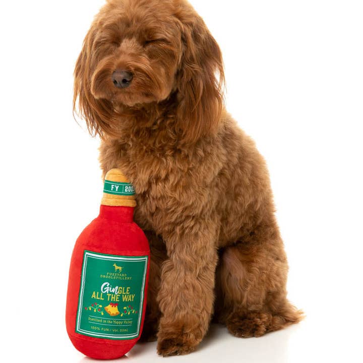 In Vogue Pets – wholesale Pet plush toy – Dog – Gin-Gle All the Way1