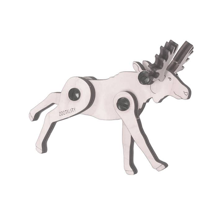 Zootility - Wholesale Puzzle – Child - Woodland Animal TekPets - Wood DIY Puzzle STEM Toy