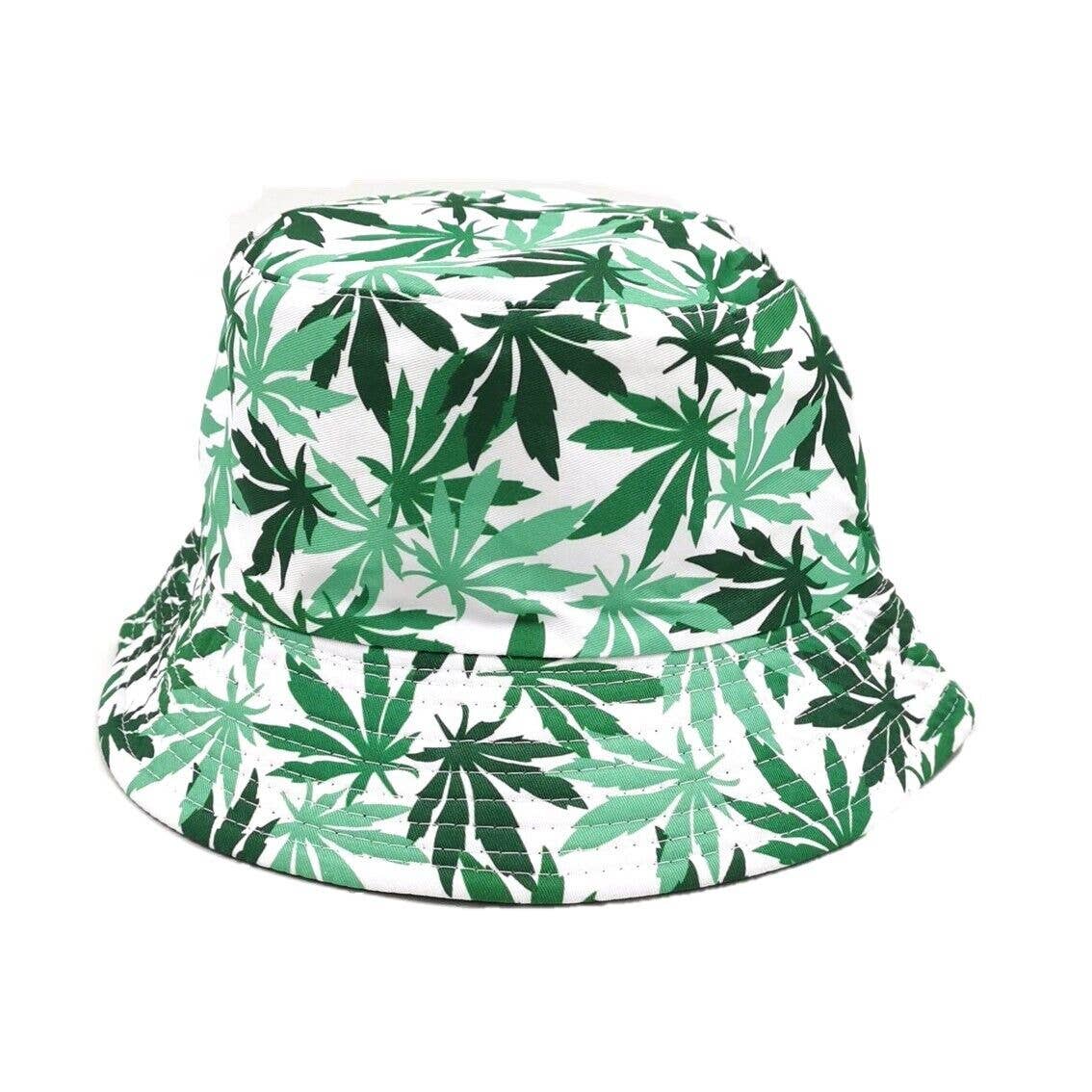 Stylex Party - Wholesale Bucket Hat - Unisex - Bucket Hat Weed Leaf Festivals Fancy Dress Costume23