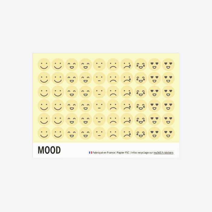 De "Mood"-stickers voor wholesale door My 365