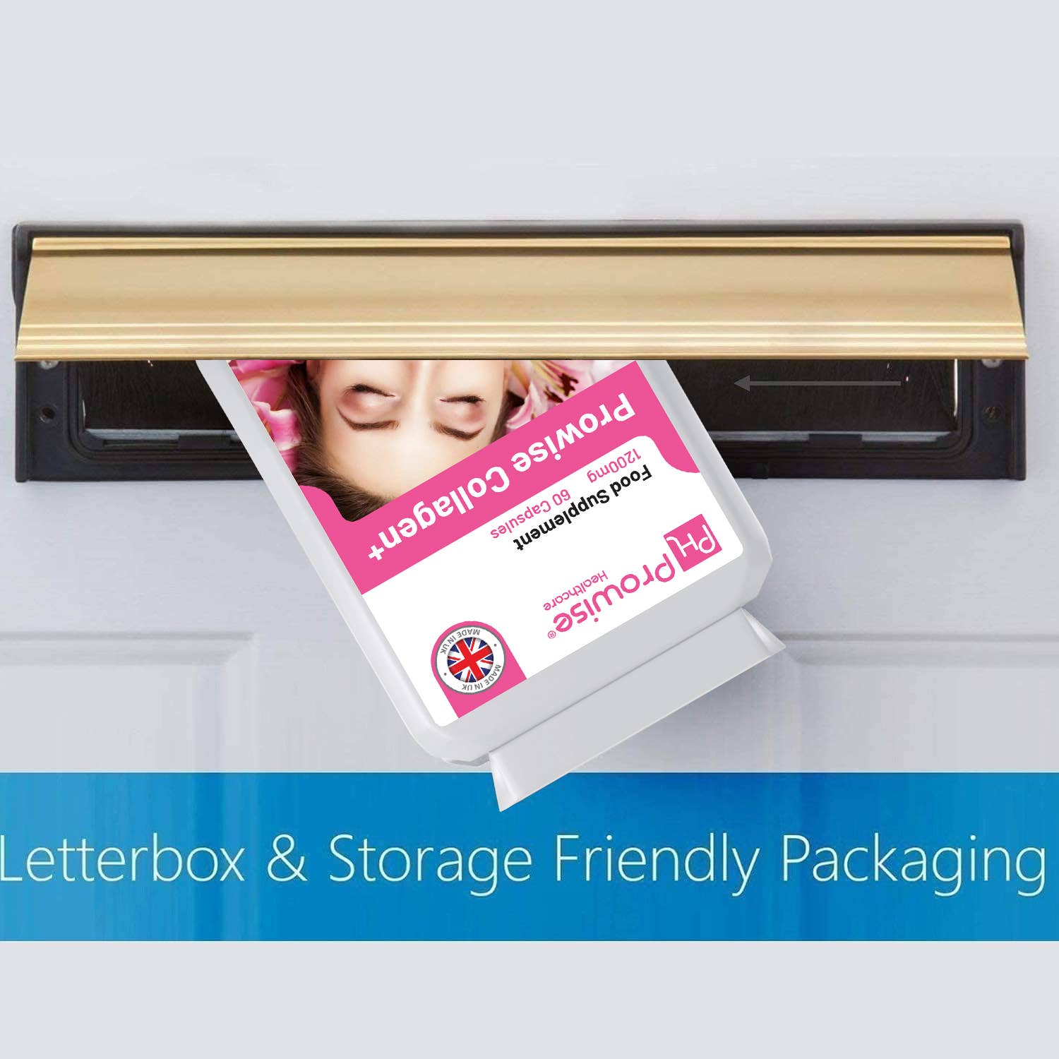 Prowise Healthcare – Großhandel Nahrungsergänzungsmittel/Vitamin zum Einnehmen – Marine Collagen+ 1200mg - 60 Kapseln | Hergestellt im Vereinigten Königreich4