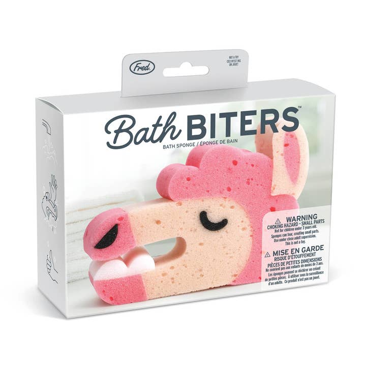 Bath Biters - Llama Bath Sponge for wholesale by Fred & Friends