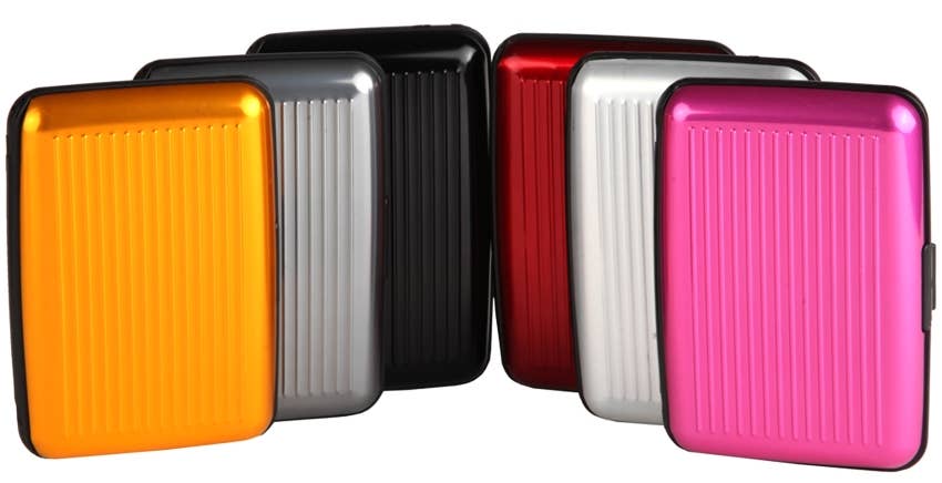 GH Stafford & Son Ltd - Wholesale Card Holder - Unisex - Aluminium RFID-Protected Accordion Credit Card Case1