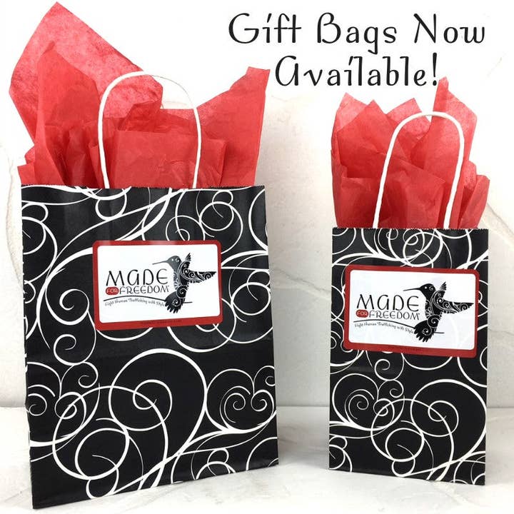 Gift Bags for wholesale by Made for Freedom
