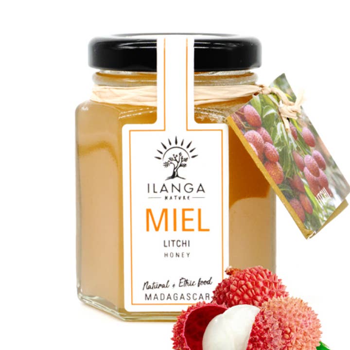 Miel de lichi 140g para venta al por mayor de Ilanga Nature