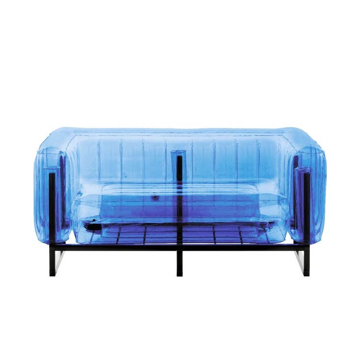 Wholesale Crystal Blue Aluminum and TPU EKO Sofa for your store - Faire  Canada