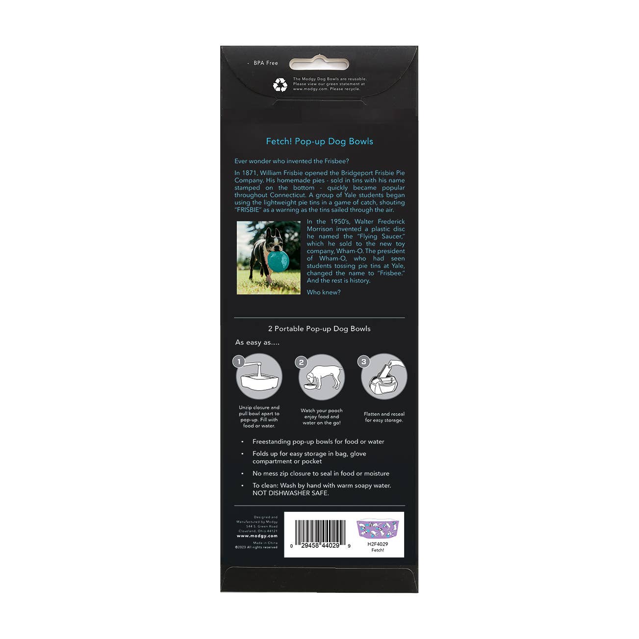 Modgy - Wholesale Pet Bowl - Cat/Dog - Fetch! Dog Bowls3