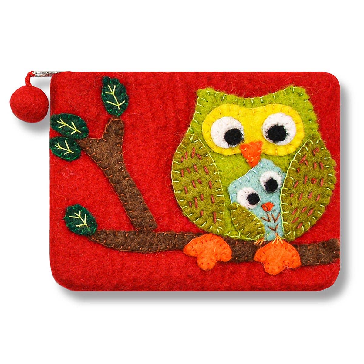 BNB Crafts Inc. - Wholesale Coin Purse - Kids - Owl on the Tree Theme Coin Purses0