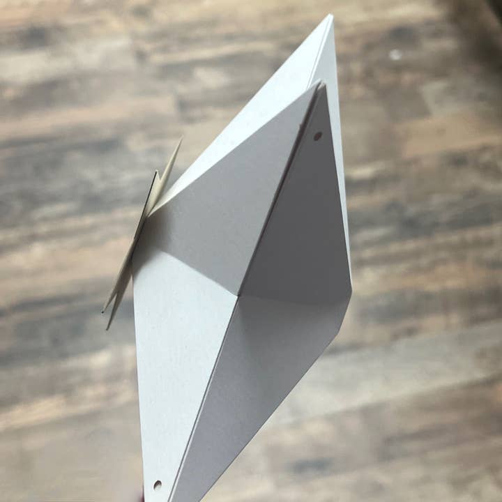 Artifacture – Großhandel 3D-Wandkunst – Metallische 3D-Papiersterne