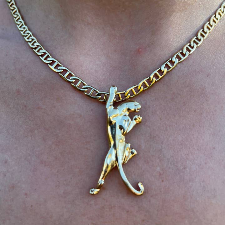 Panther necklace for wholesale by Atra Nova By Sheila B.